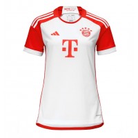 Camiseta Bayern Munich Matthijs de Ligt #4 Primera Equipación Replica 2023-24 para mujer mangas cortas